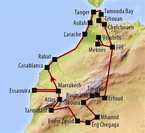 marokko rundreise 7 tage